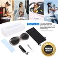 thumbnail image 7 of TINHAO Polarized Fit Over Glasses Sunglasses for Women UV Protection, Trendy Oversized Cat Eye Sunglasses for Driving Riding, 7 of 7