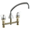 Chicago Faucets 201-A1000ab Commercial Grade Low Arch Kitchen Faucet - Chrome