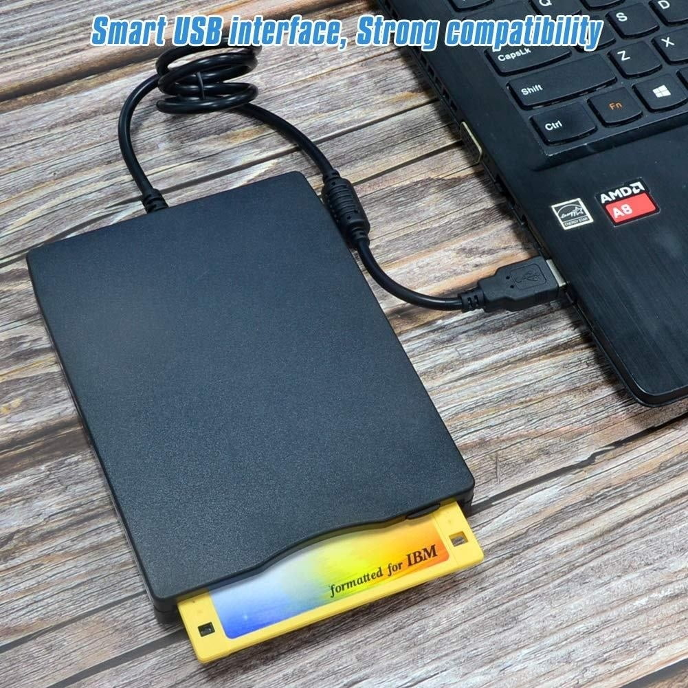 USB Floppy Disk Reader Drive 3.5 External Portable 1.44 MB FDD Diskette Drive for 7 8 2000 XP