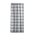 thumbnail image 2 of Levtex Home - Camden - Shower Curtain with Grommets - One Shower Curtain Panel 72 inch Length, 72 inch Width - Buffalo Plaid - Grey and Cream - 100% Cotton - Lined, 2 of 4