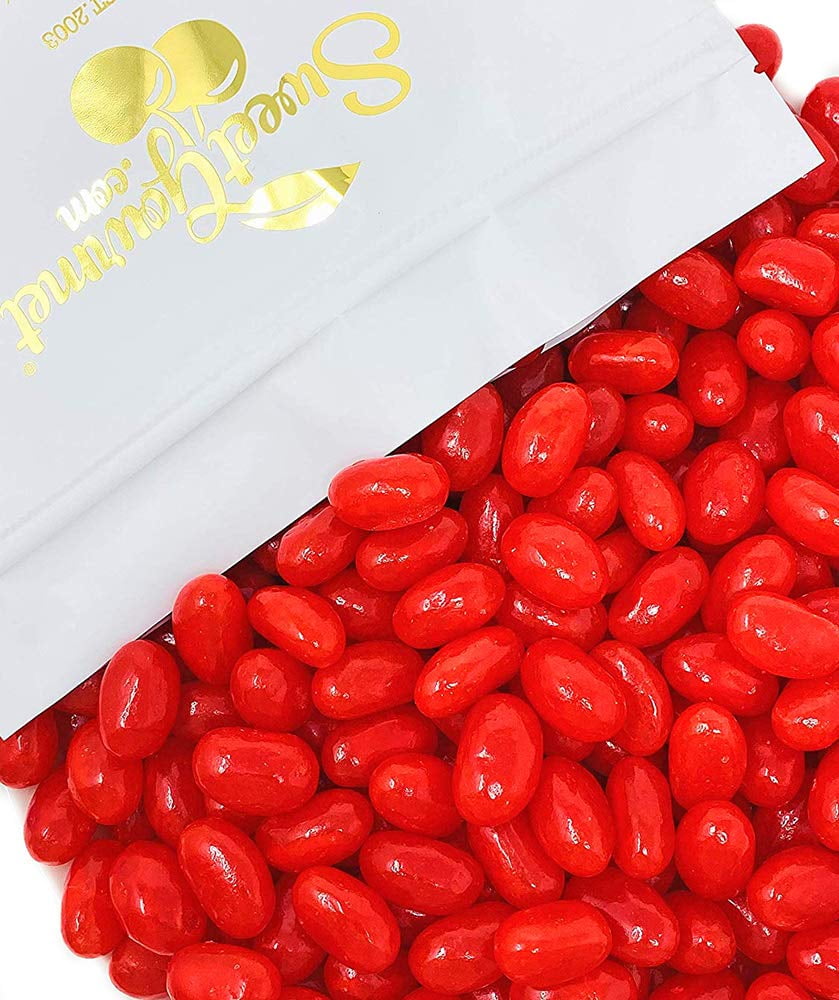 SweetGourmet Jumbo Cinnamon Jelly Beans Bulk Unwrapped 3 Pounds