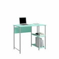 thumbnail image 2 of Mainstays Garrett Metal Student Computer Desk, White, 2 of 9