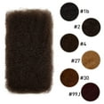 thumbnail image 7 of Afro Kinkys Bulk Human Hair for Dreadlock Extensions Loc Repair Braiding Twist Tight Afro Kinky Human Hair for Loc 1 Pack 50 Gram Dark Brown 10 Inches 1.8 Oz, 7 of 7