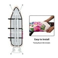 thumbnail image 3 of HELLHERO Standard Size 15x54 Inch Ironing Board Cover Hummingbirds Notes Print Iron Cover for Ironing Board Stain & Scorch Resistant Easy to Install Remove, 3 of 4