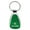 Green, variant on Acura Keychain & Keyring - Blue Teardrop