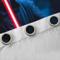 thumbnail image 4 of Castle Fairy Teens Red Lightsaber Black Out Curtains,Abstract Gradient Curtains Pack of 2 (42x63 Each),Japanese Samurai Bedroom Curtains,Ultra Soft Home Decor, 4 of 6