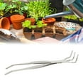 thumbnail image 3 of Heaveant Bonsai Tool, 2 en 1 Herramienta de jardinería y bonsáis de Acero Inoxidable Rastrillo de raíces + Pinzas, 3 of 14