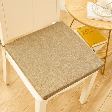 

And Linen Chair Cushion On The Floor Student Thick Dining Chair Seat Cushion Stool Couch Foam Insert Seat Cushion for Long Sitting Car Seat Lifter Sofa Foam Cushion Seat Cushion Breathable