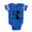 Royal Blue, variant on CafePress - Skel Couple_Bl - Cute Infant Baby Football Bodysuit