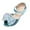 Blue, variant on UngA Dress Shoes for Girls Girls Sandals Ankle Strap Low Heel Flower Dress Wedding Party Shoes for Little/Big Kid Princess Shoes(Pink,Size 4)