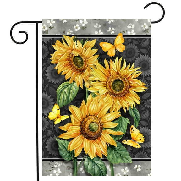 Briarwood Lane Elegant Sunflowers Garden Flag