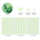 thumbnail image 2 of Pegatinas de estrellas que brillan en la oscuridad para techos y paredes - Pack de 3 calcomanías luminosas de PVC, 28cm & 20cm & 17cm, verde, fácil de pelar y pegar, decoración del cielo nocturno, 2 of 7