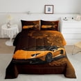 thumbnail image 2 of Castle Fairy Teens Car Full Size Comforter Sets,Speed Sport Bedding Sets,CarBedding Sets, 2 of 8