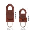thumbnail image 2 of 20Pcs Zipper Pull Tab Clothing Accessory Nonslip Texture Tool Free Installation for Adults, 2 of 8