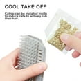 thumbnail image 5 of Cat Self Groomer Brush Wall Corner Soft Grooming Scratcher and Brush for Short Long Fur Cats Softer Massage Toy pet products, 5 of 9