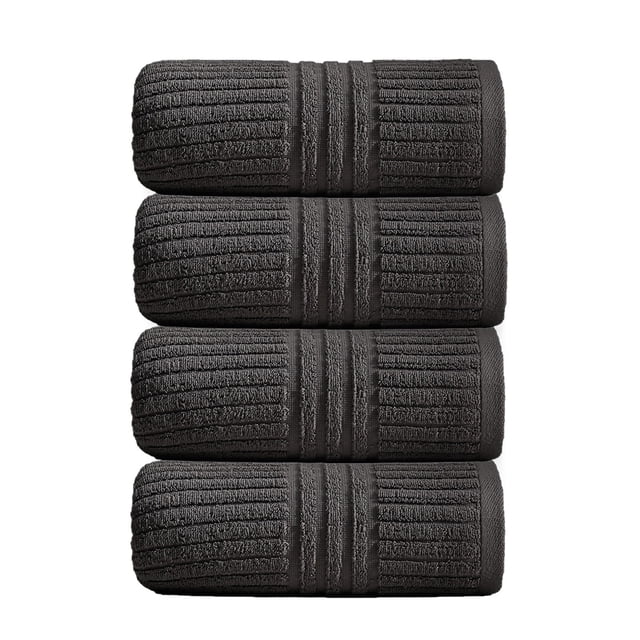 4 Pcs Bath Towels Set For Bathroom Thick Soft Absorbent Towel Set Of 4 Household Wash Face Gift Towel