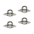 thumbnail image 3 of 4Pcs 5mm Rhombus Shape Door Latch Practical Fixed Hasp Useful Bending Latch Buckle, 3 of 6
