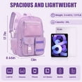 thumbnail image 3 of Soda Candy Heavy Duty Mesh Backpack See Through School Bookbag for School Swim Beach Travel, 3 of 7