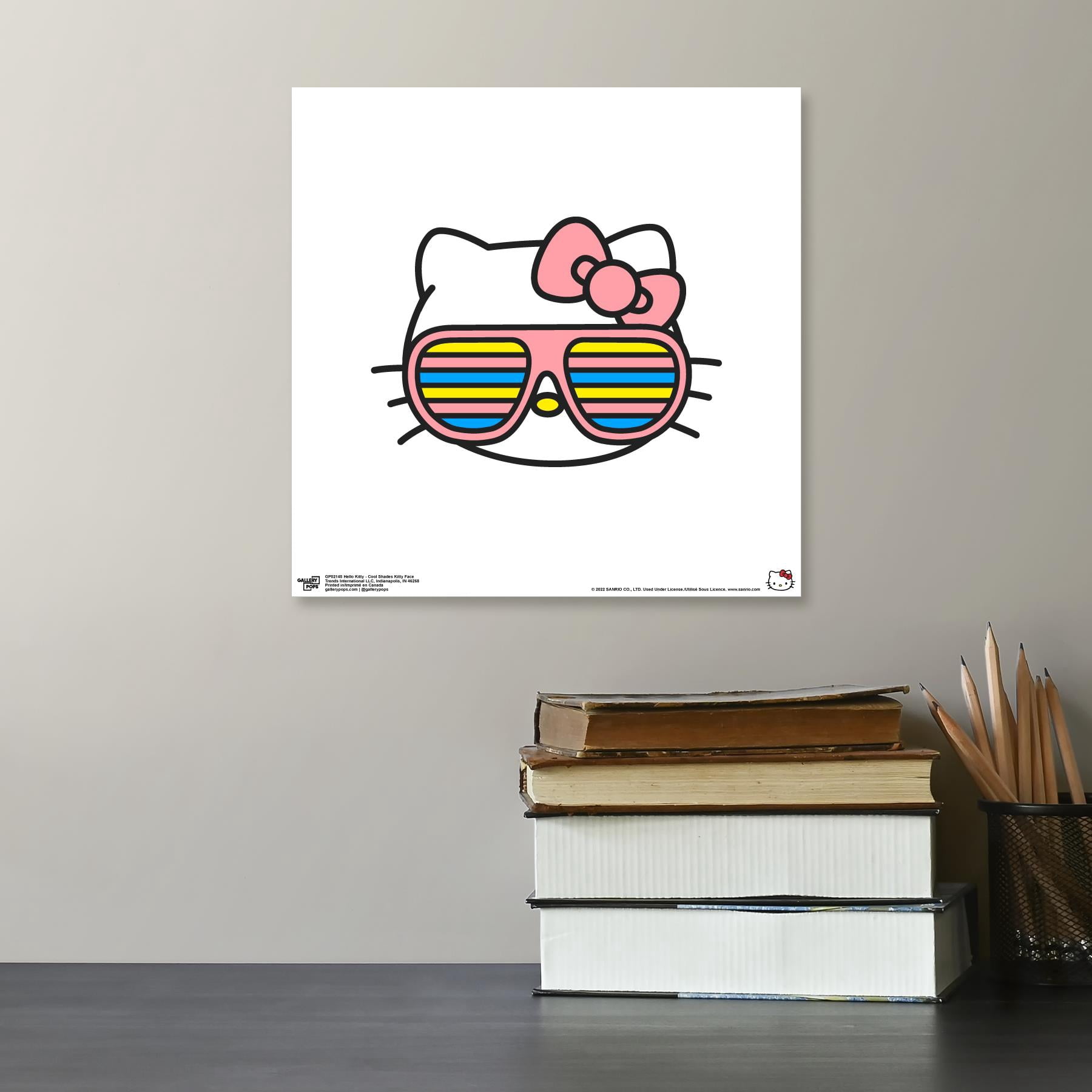 Gallery Pops Hello Kitty - Cool Shades Kitty Face Wall Art