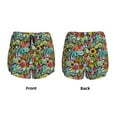 thumbnail image 3 of Salouo Color Summer Print Women's 2 in 1 Running Shorts Double-Layer Shorts Athletic Workout Gym Yoga Shorts Running Shorts for Women-Medium, 3 of 7