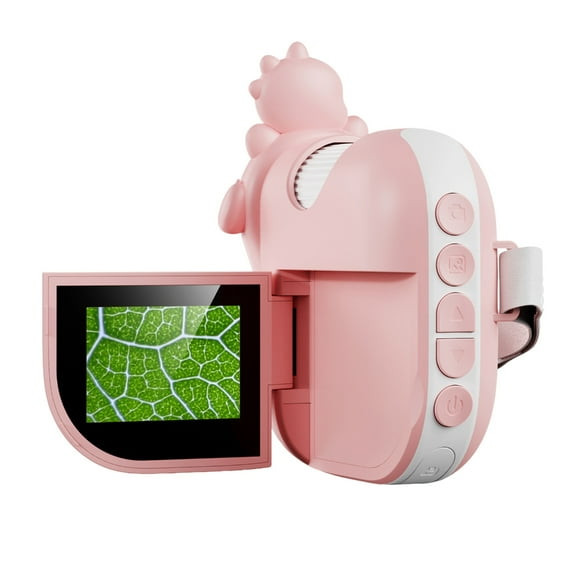 AOOOWER Handheld Kids Microscope 1000X Magnification Camera with LED Light and LCD Display Telescope Perfect for Explorers