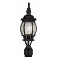 thumbnail image 2 of Livex Lighting 7522-14 Outdoor Post Top Lantern, Black Lighting, 18.5, 2 of 4
