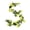 Green, variant on 21-Head Artificial Rose Vine White 72.8 Inches Plastic Wedding Backdrop Decor