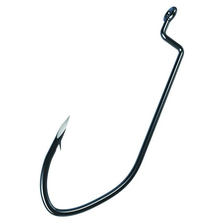 UPC: 0047708756181 | Eagle Claw TK105-4/0 Trokar Big Nasty Offset Worm Hook Size 4/0