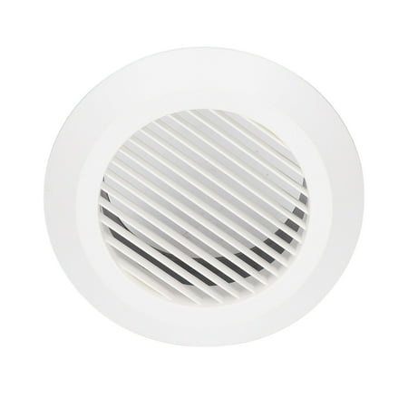 

Zaqw Louver Grille Cover Non Break Round Air Vent For Bathroom Office Kitchen