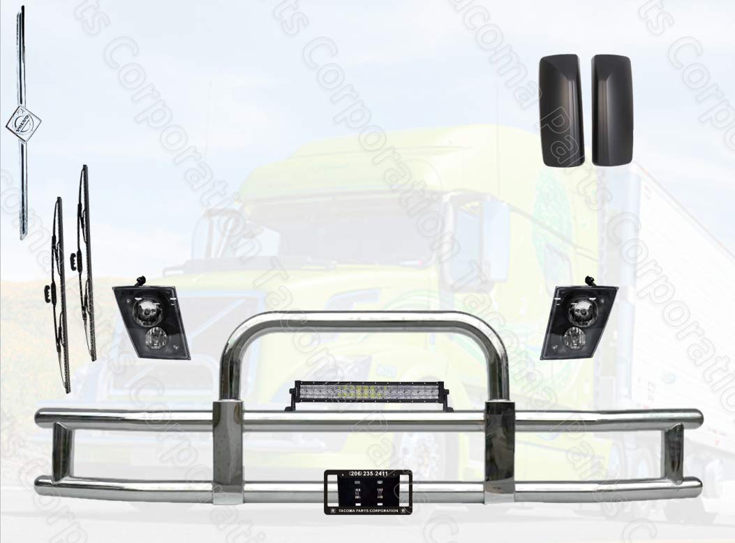 Volvo VNL 2004 Frontal Semi Truck Bumper Guard Deer Grill Guard Moose