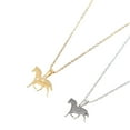 thumbnail image 4 of 2 Pcs Collier Cheval Collier Animal Collier Polyvalent Décoration de Cou pour Femmes, 4 of 7