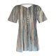 thumbnail image 4 of ICHUANYI Clearance Women Fashion Casual Print Round Neck Loose Short Sleeve T-shirt Top Blouse Pullover(Gray, M) ICHUANYI WER2023080907987, 4 of 5