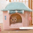 thumbnail image 4 of de gato de japonés, casa para calentar perros, suministros suaves para mascotas, cama para animales , cojín, perrera para perros Yuyangstore Nido Cama Casa, 4 of 8