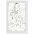 thumbnail image 2 of Parvez Taj 'Flamingo Popsicle' Framed Painting Print 12 x 18, 2 of 5
