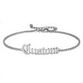 thumbnail image 2 of Custom Name Bracelets Personalized, Customized Engraved Bracelet Jewelry Gift for Women, 2 of 2