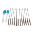 thumbnail image 4 of Fondue Forks, Handheld Heat Resistant Handle Smores Sticks Stainless Steel  For Camping, 4 of 8