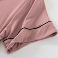 thumbnail image 7 of Voncos Nightgowns for Women Cozy Soft Mid Nightdress Short Sleeve Sleepwear Loungewear - Pink, 7 of 7