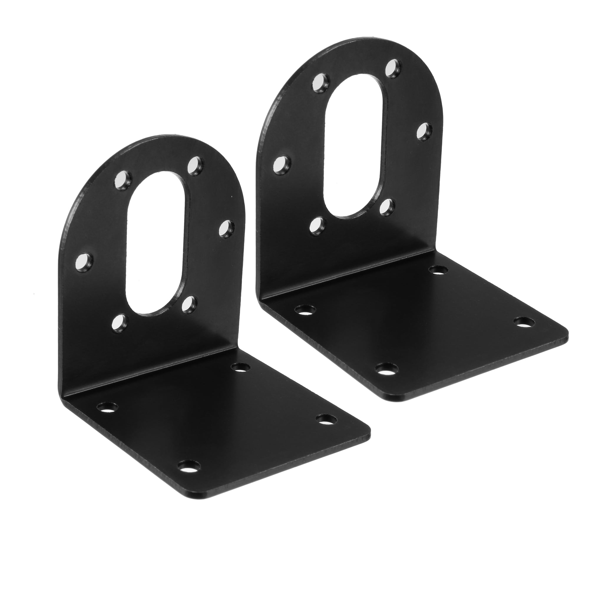 2 PCS 37mm Diameter DC Gear Motors Mounting Bracket, Gearbox Lshape