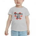 thumbnail image 2 of Grandma was Here Funny Toddler T Shirts for Boys Girls (Gray, 4T), 2 of 5
