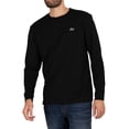 thumbnail image 2 of Lacoste Sport Longsleeved Croc T-Shirt, Black, 2 of 6