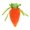 B, variant on Easter Bunny Carrot Gift Bags, Velvet Drawstring Candy Goodie Bags - Party Favors for Kids Easter, Birthday, Christmas, Festival Decorations & Jewelry Pouches