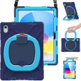 thumbnail image 1 of Funda BRAECN para iPad (A16) de 11ª y 10ª generación, 11 pulgadas/10,9 pulgadas, color azul marino, 1 of 7