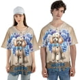 thumbnail image 4 of Poodle Proud Dad Happy Father's Day All Over Print 3D Baseball Shirt Poodles Dog Lover Gifts Idea Softball Sport - 02008, 4 of 6