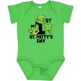 thumbnail image 3 of Inktastic My 1st St Pattys Day with Shamrock Horseshoe and Hat Boys or Girls Baby Bodysuit, 3 of 5