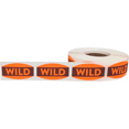 thumbnail image 2 of Wild Grocery Store Food Labels .75 x 1.375 Inch Oval Shape 500 Total Adhesive Stickers, 2 of 3