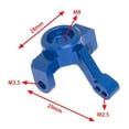 thumbnail image 4 of Juego de accesorios de aluminio para RC de repuesto para Teton a escala 1:18. Juego de dirección, 4 of 9