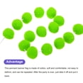 thumbnail image 3 of 2Pcs Felt Ball Garland Bright Green Garland Handing Balls 6.6Feet Long 30 Balls Party Banner Decor, 3 of 6