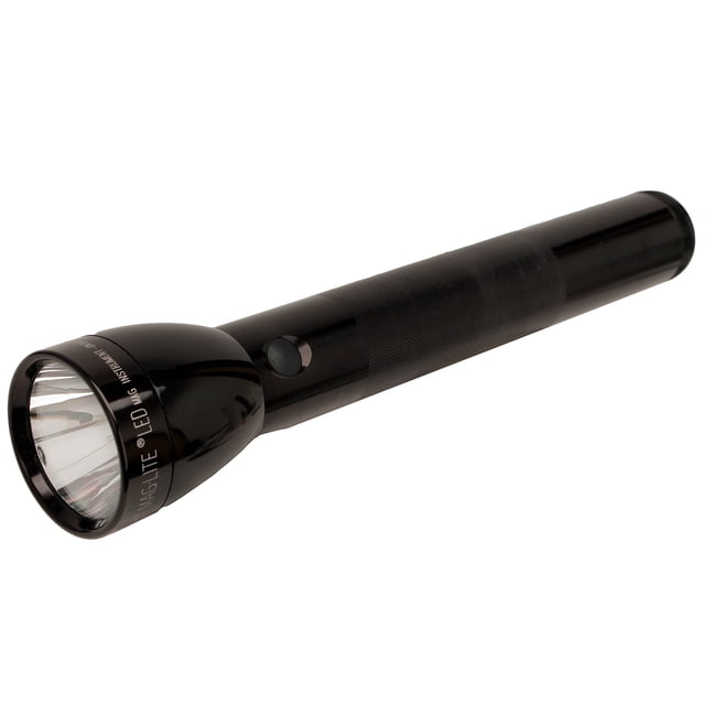 Linterna MagLite ML300L LED de 3 celdas D resistente al agua negra