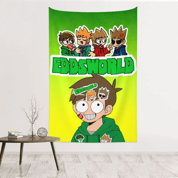 Eddsworld Tapestry Wall Hanging Home Decoration Wall Blanket Dormitory Living Room Bedroom Backdrop Poster( 60x40inch)