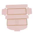 thumbnail image 3 of BEADCEST 20Pcs White Paper Cookie Container Biscuit Box Foldable Packaging for Party Use, 3 of 6